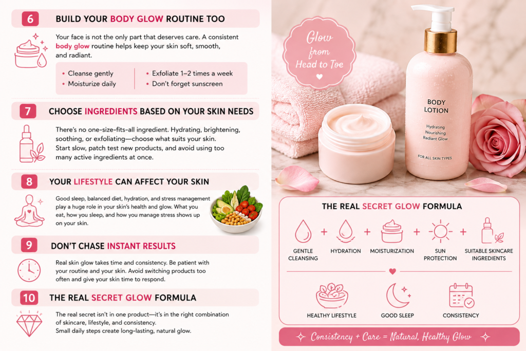 skin glow glow recipe toner body glow watermelon toner secret glow