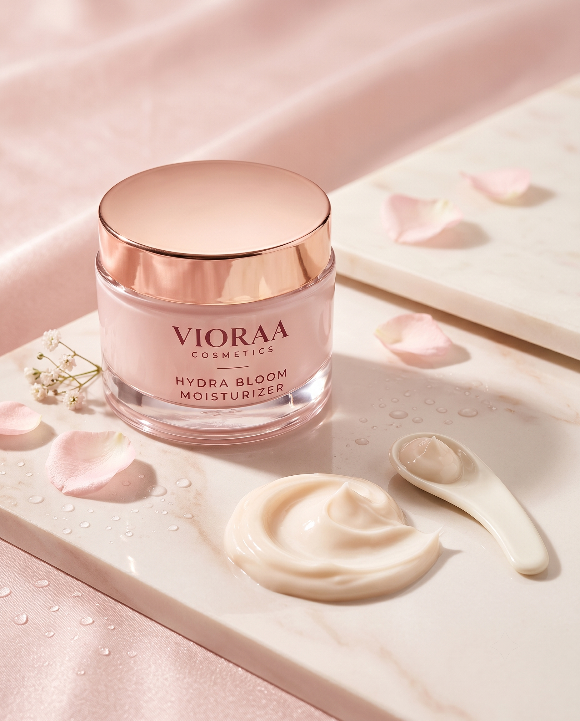 Vioraa Cosmetics - Hydra Bloom Moisturizer - Image 2