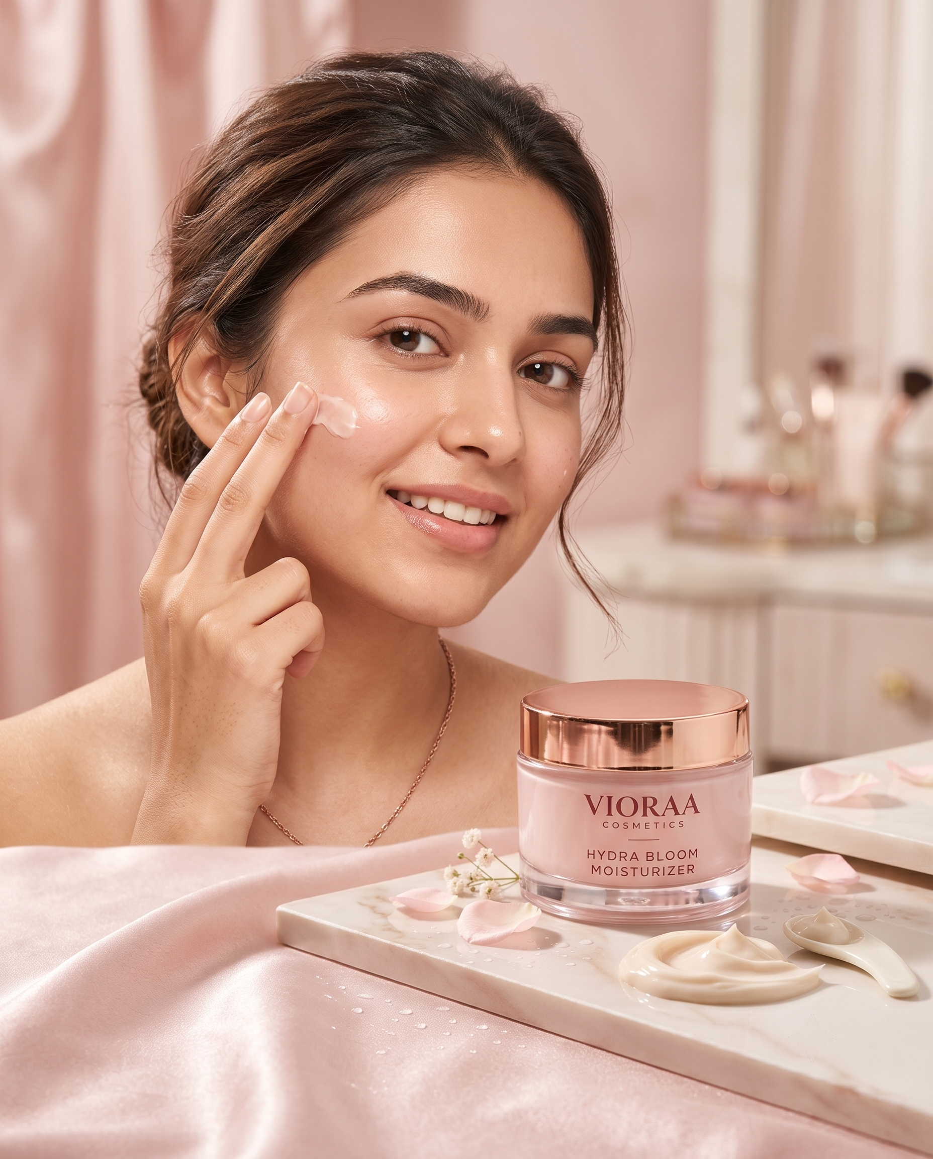 Vioraa Cosmetics - Hydra Bloom Moisturizer - Image 3