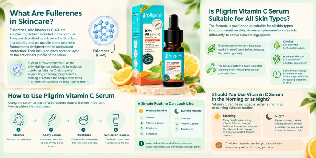 Pilgrim Vitamin C Serum
16% Vitamin C serum
serum for dull skin
brightening face serum
Vitamin C serum for glowing skin